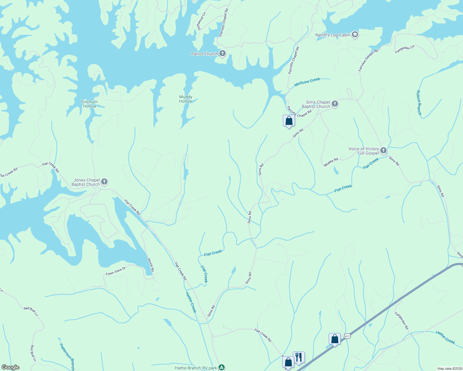 map of restaurants, bars, coffee shops, grocery stores, and more near in Fairgarden