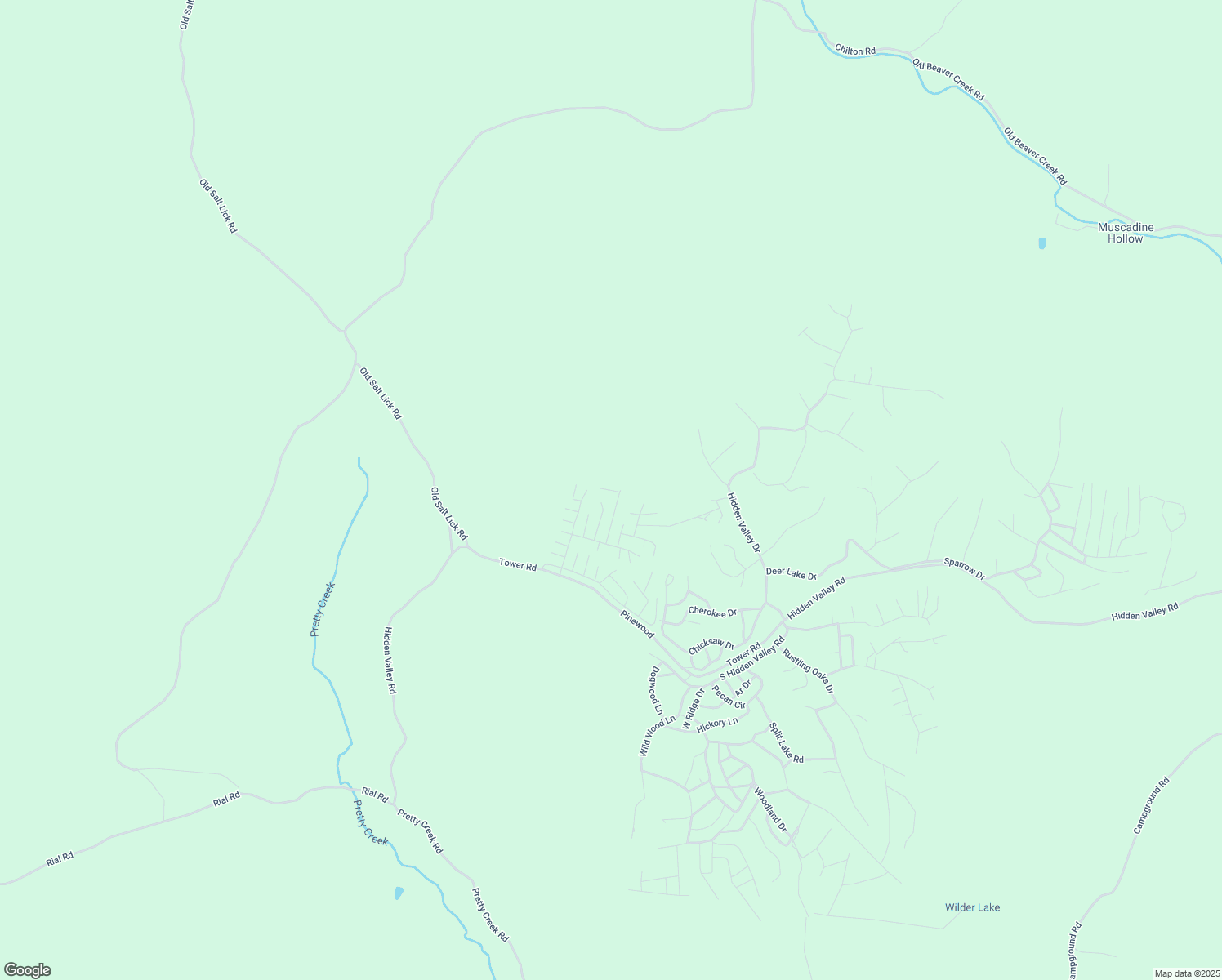 map of restaurants, bars, coffee shops, grocery stores, and more near 4518 Cabin Court in Nunnelly