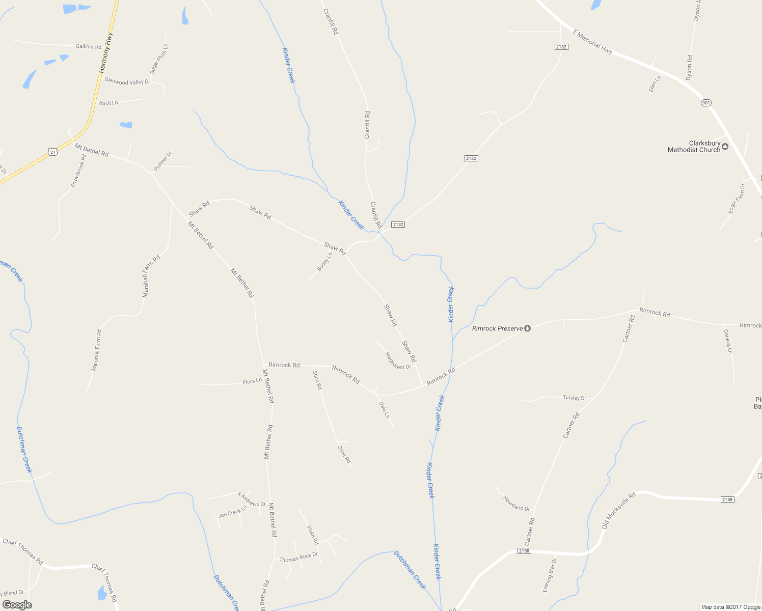 map of restaurants, bars, coffee shops, grocery stores, and more near 211 Shaw Road in Harmony