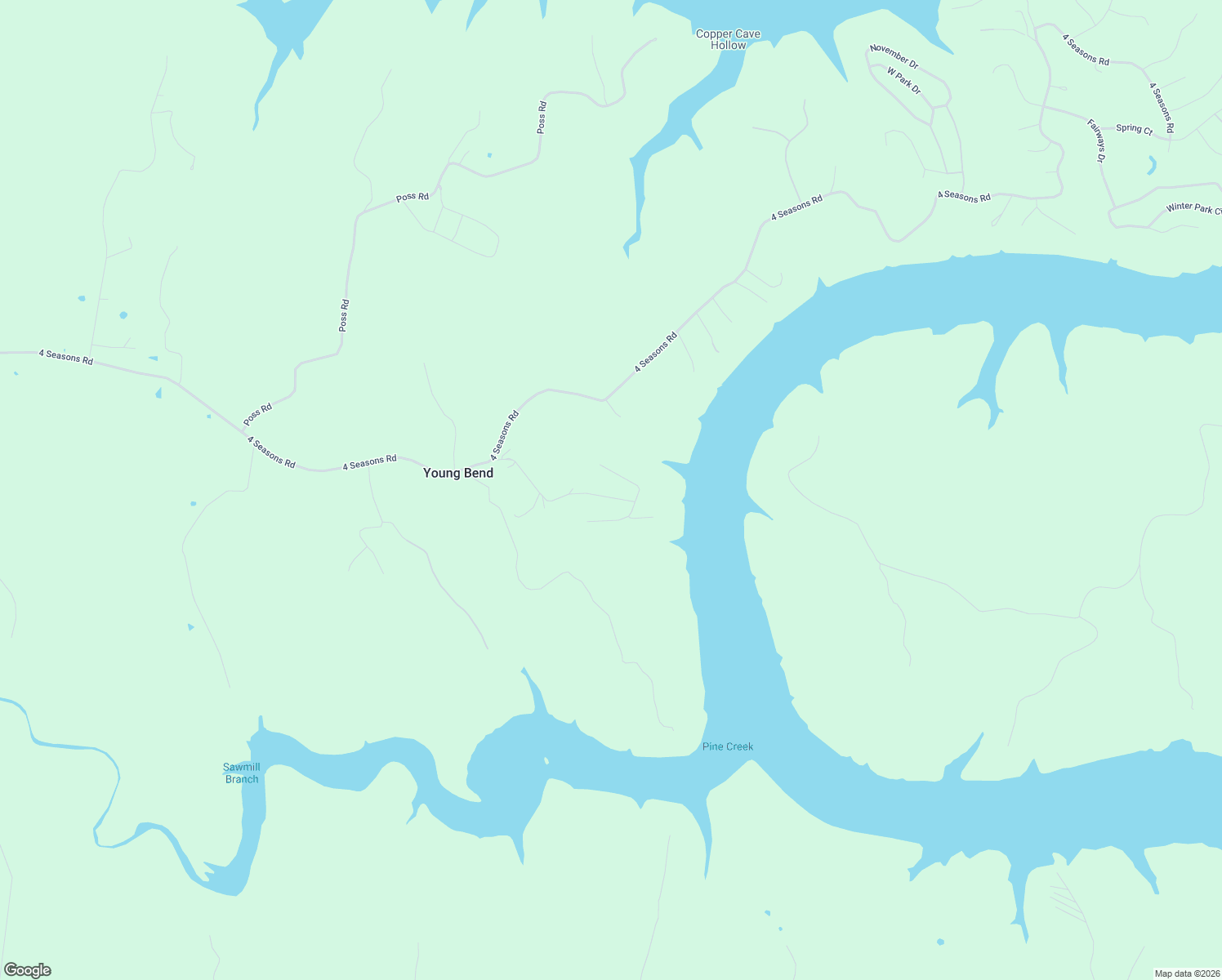 map of restaurants, bars, coffee shops, grocery stores, and more near 150 Meadowview Lane in Smithville