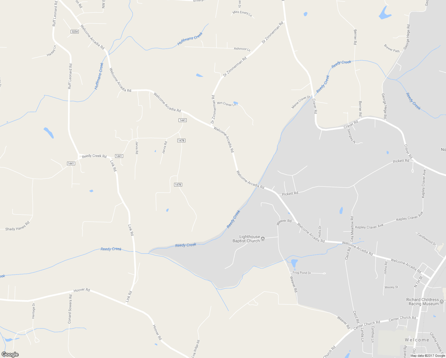 map of restaurants, bars, coffee shops, grocery stores, and more near 2386 Welcome-Arcadia Road in Lexington