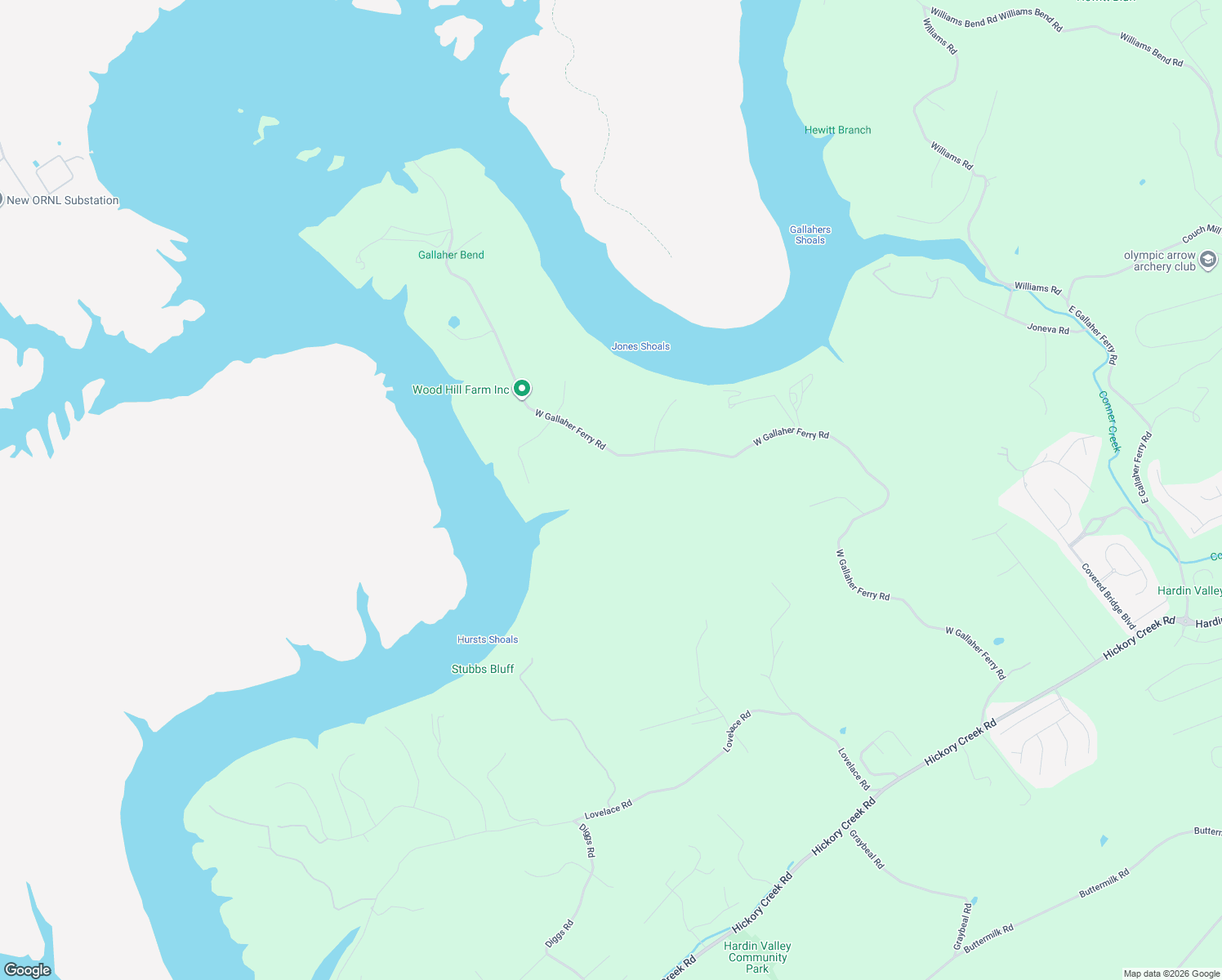 map of restaurants, bars, coffee shops, grocery stores, and more near 2929 West Gallaher Ferry Road in Knoxville