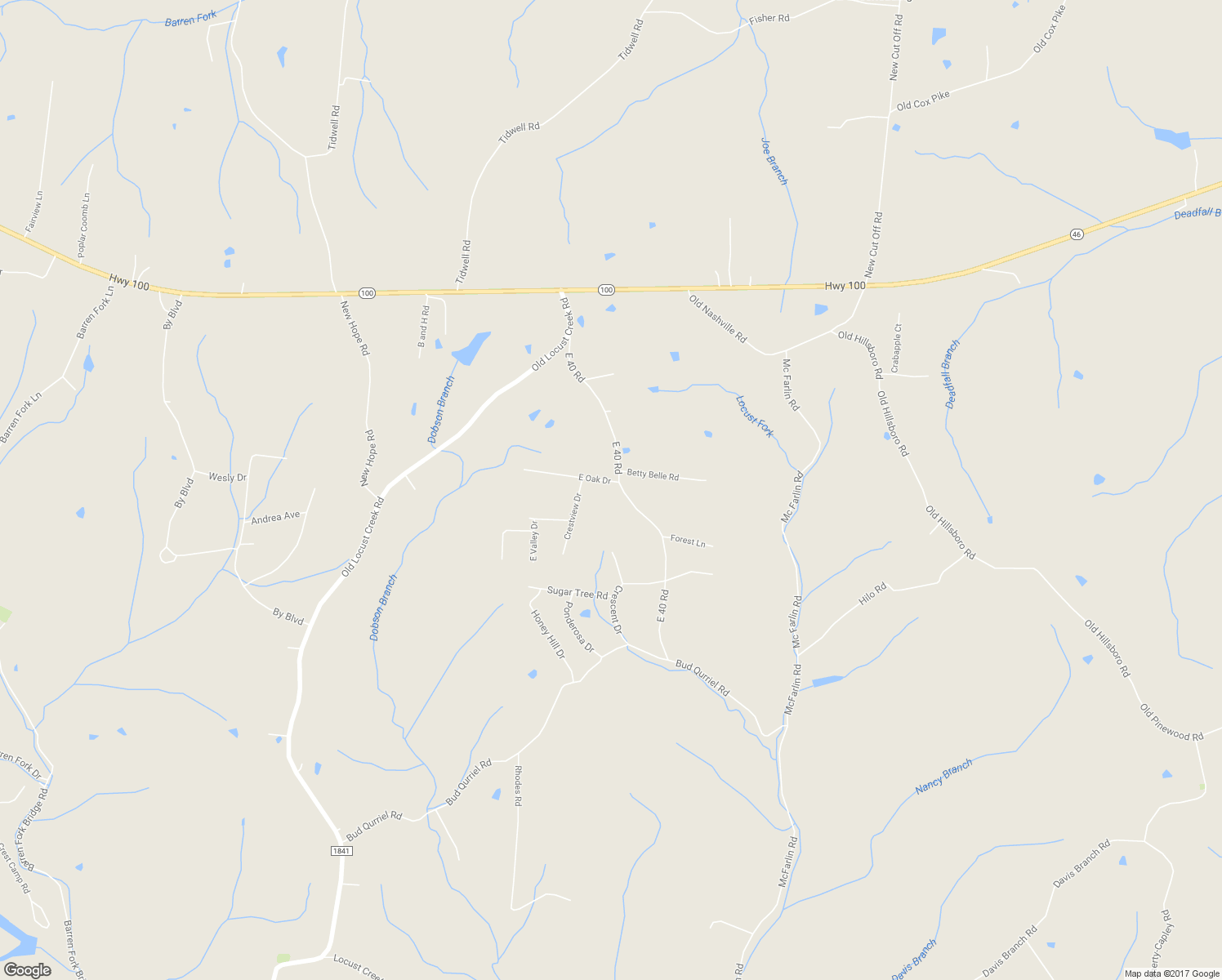 map of restaurants, bars, coffee shops, grocery stores, and more near 9011 East Oak Drive in Bon Aqua