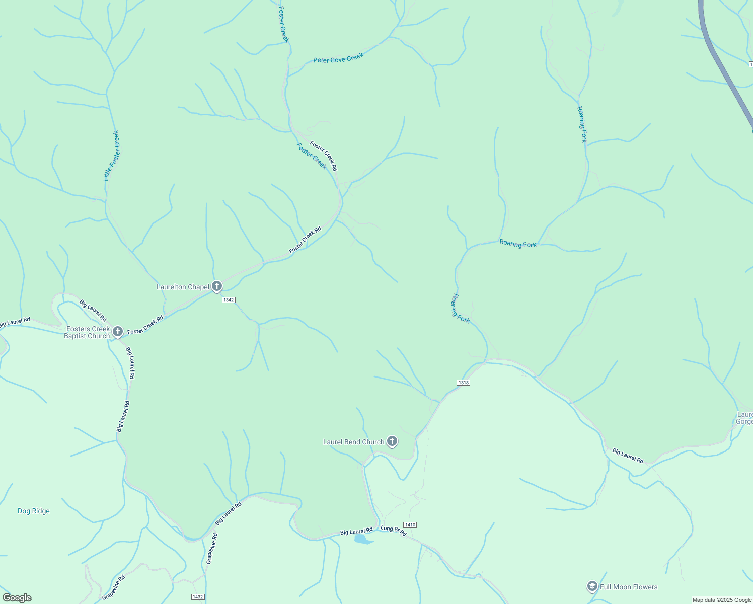 map of restaurants, bars, coffee shops, grocery stores, and more near 420 Garretts Gap Lane in Marshall