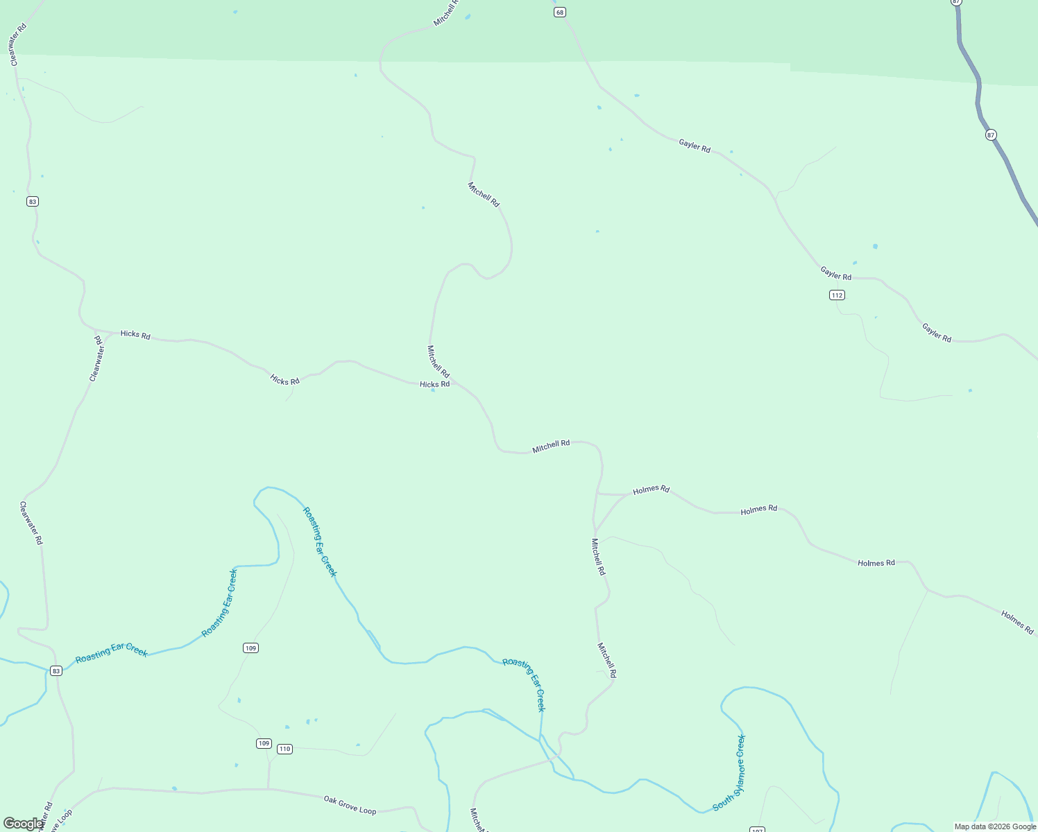 map of restaurants, bars, coffee shops, grocery stores, and more near 2732 Jimmy Mitchell Road in Mountain View