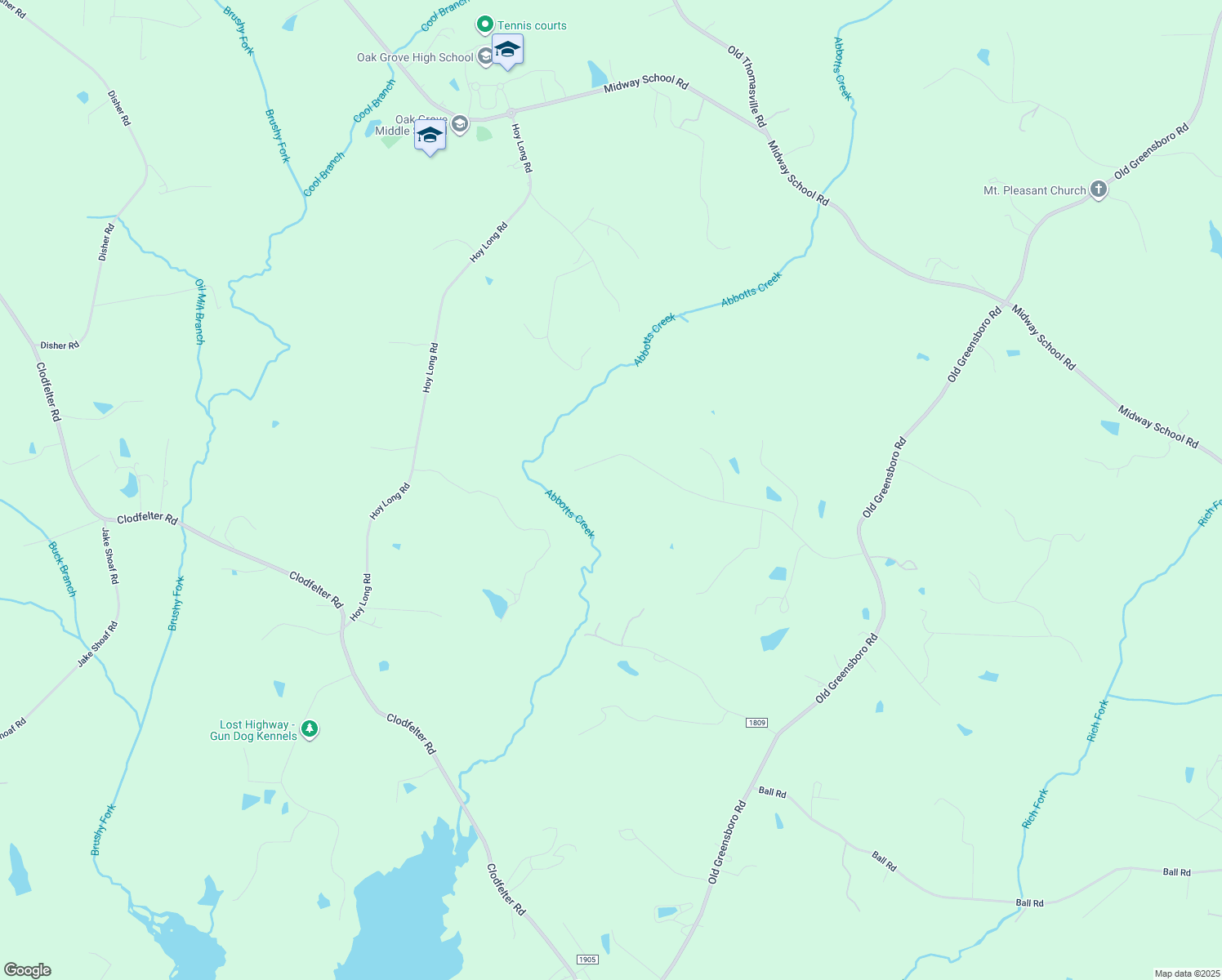 map of restaurants, bars, coffee shops, grocery stores, and more near 1165 Tob Hilton Road in Thomasville