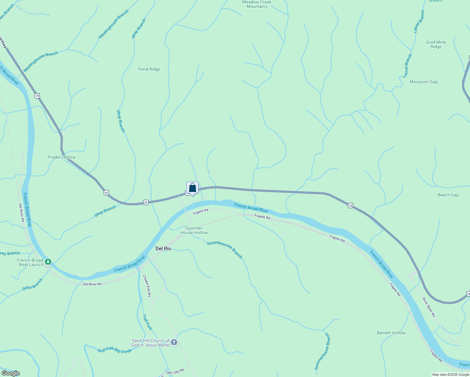 map of restaurants, bars, coffee shops, grocery stores, and more near Dixie Hwy in Del Rio