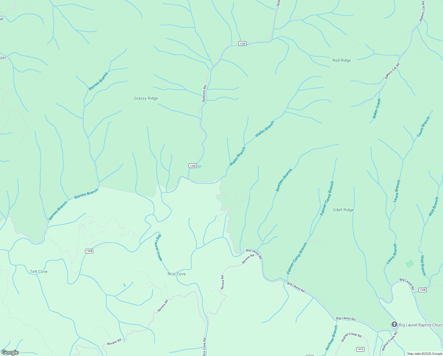 map of restaurants, bars, coffee shops, grocery stores, and more near 10711 Big Laurel Road in Marshall