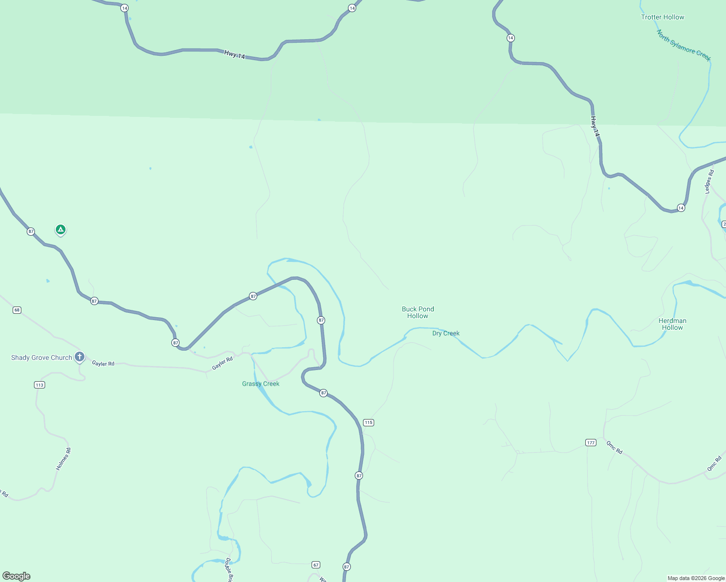 map of restaurants, bars, coffee shops, grocery stores, and more near Grandpa Jones Road in Mountain View