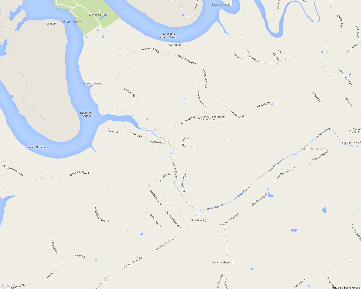 map of restaurants, bars, coffee shops, grocery stores, and more near 12558 Daisywood Drive in Knoxville