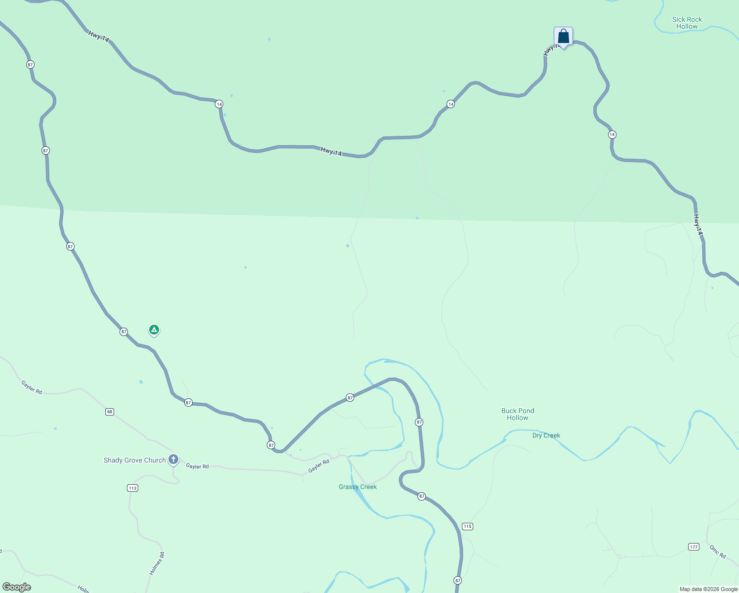 map of restaurants, bars, coffee shops, grocery stores, and more near 826 Crooked Ridge Road in Mountain View