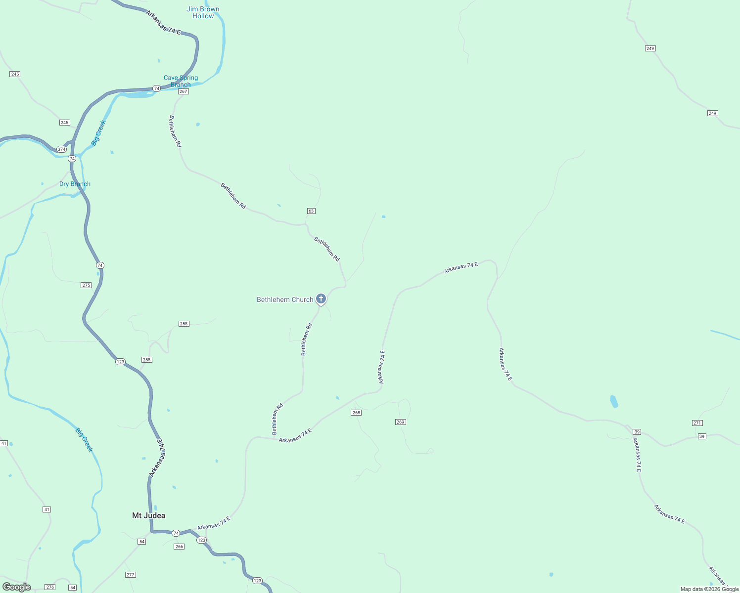 map of restaurants, bars, coffee shops, grocery stores, and more near 325 Hc 32 in Mount Judea