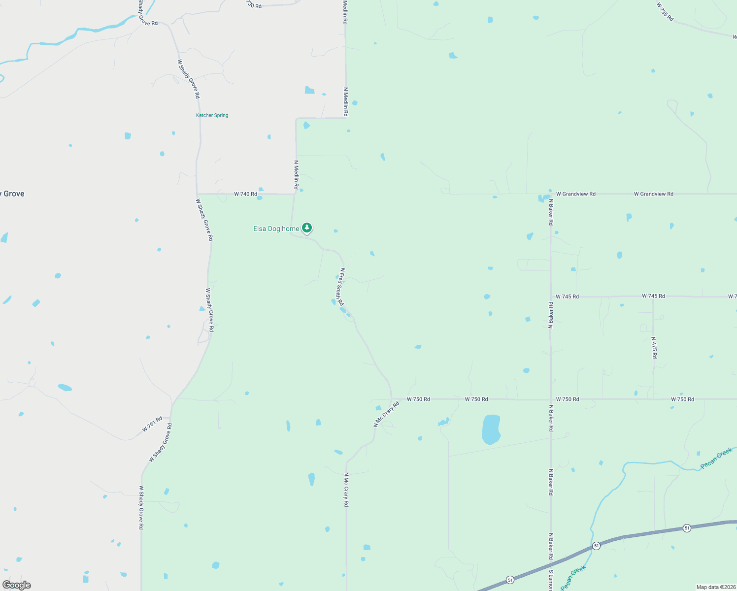 map of restaurants, bars, coffee shops, grocery stores, and more near 16454 North Fred Smith Road in Tahlequah
