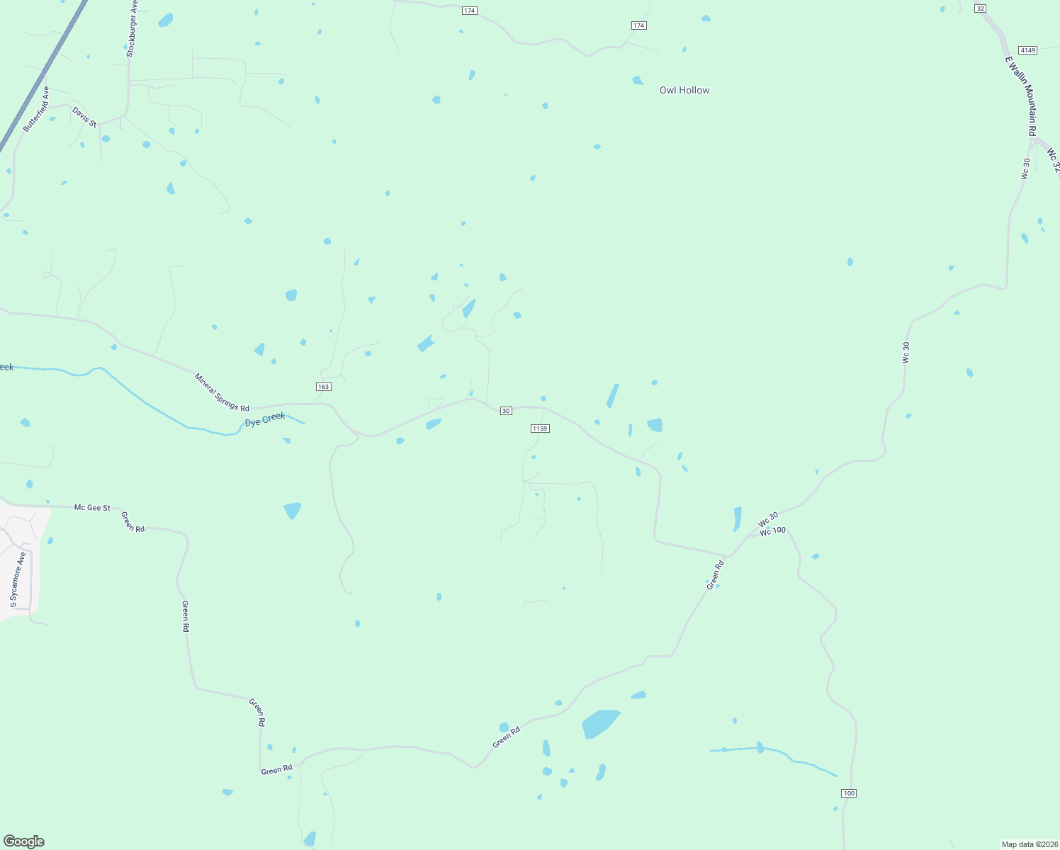 map of restaurants, bars, coffee shops, grocery stores, and more near 13297 Mineral Springs Road in West Fork