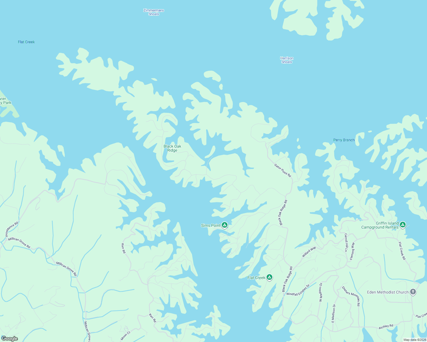 map of restaurants, bars, coffee shops, grocery stores, and more near 892 Pleasure Road in Sevierville
