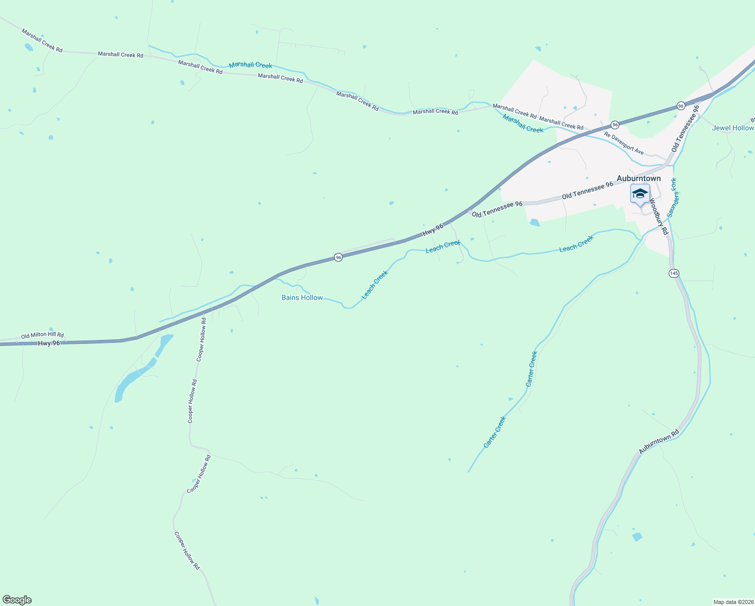 map of restaurants, bars, coffee shops, grocery stores, and more near 1839 West Poplar Bluff Road in Auburntown