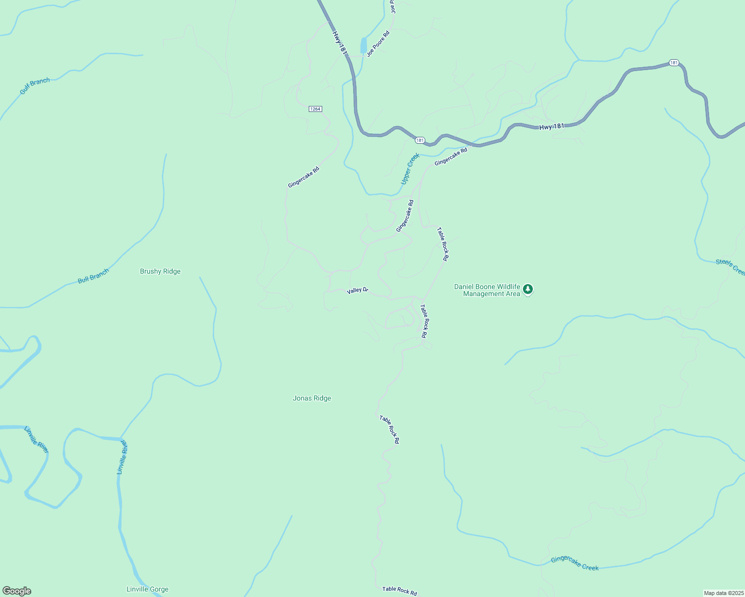 map of restaurants, bars, coffee shops, grocery stores, and more near 7000 Valley Drive in Newland