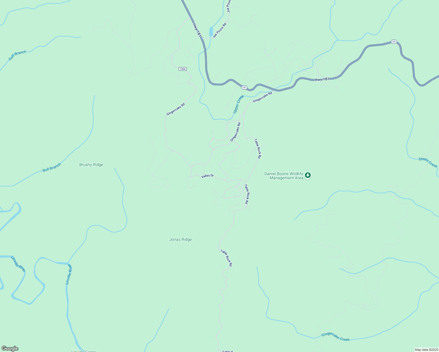 map of restaurants, bars, coffee shops, grocery stores, and more near 7000 Valley Dr in Newland