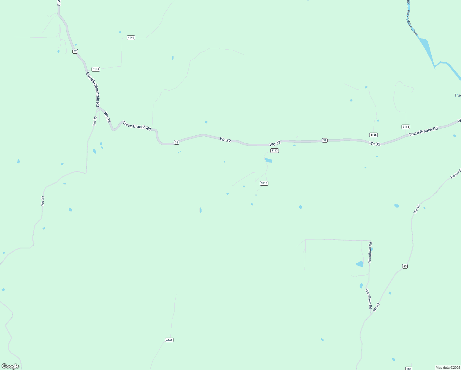 map of restaurants, bars, coffee shops, grocery stores, and more near 12103 Volcano Road in West Fork