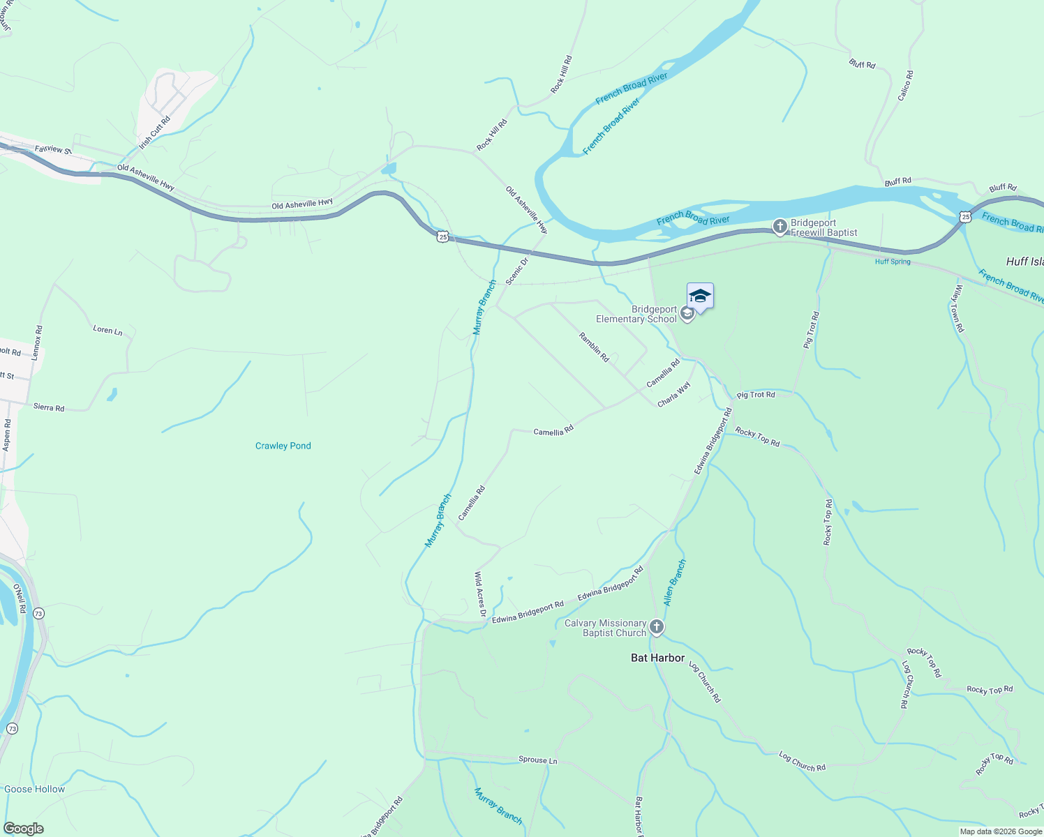 map of restaurants, bars, coffee shops, grocery stores, and more near 1181 Camellia Road in Newport