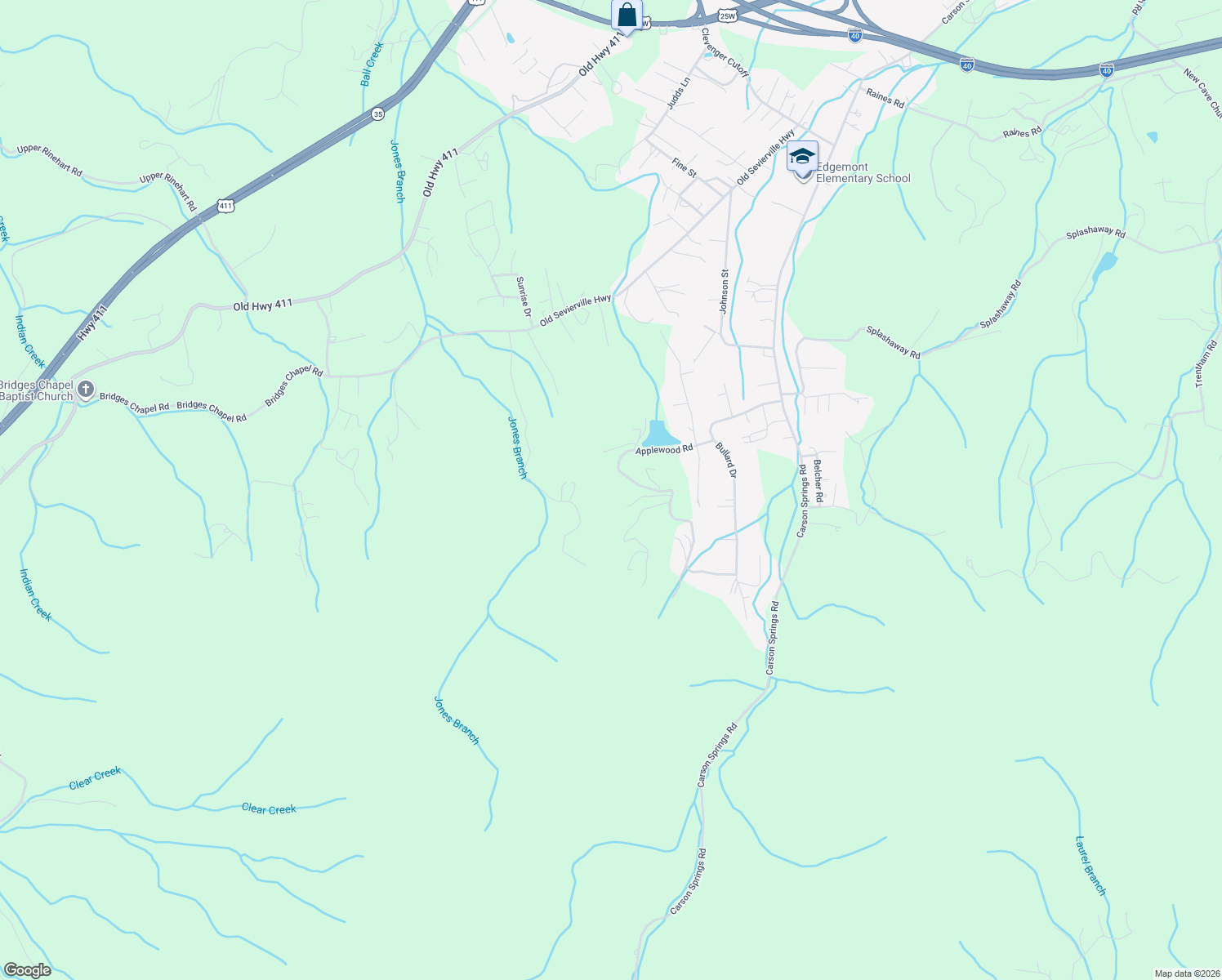 map of restaurants, bars, coffee shops, grocery stores, and more near 1340 Applewood Road in Newport