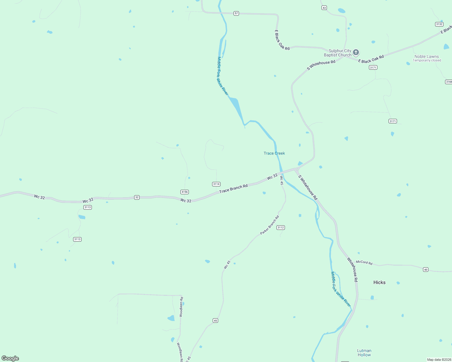 map of restaurants, bars, coffee shops, grocery stores, and more near 11702 Brubaker Road in West Fork
