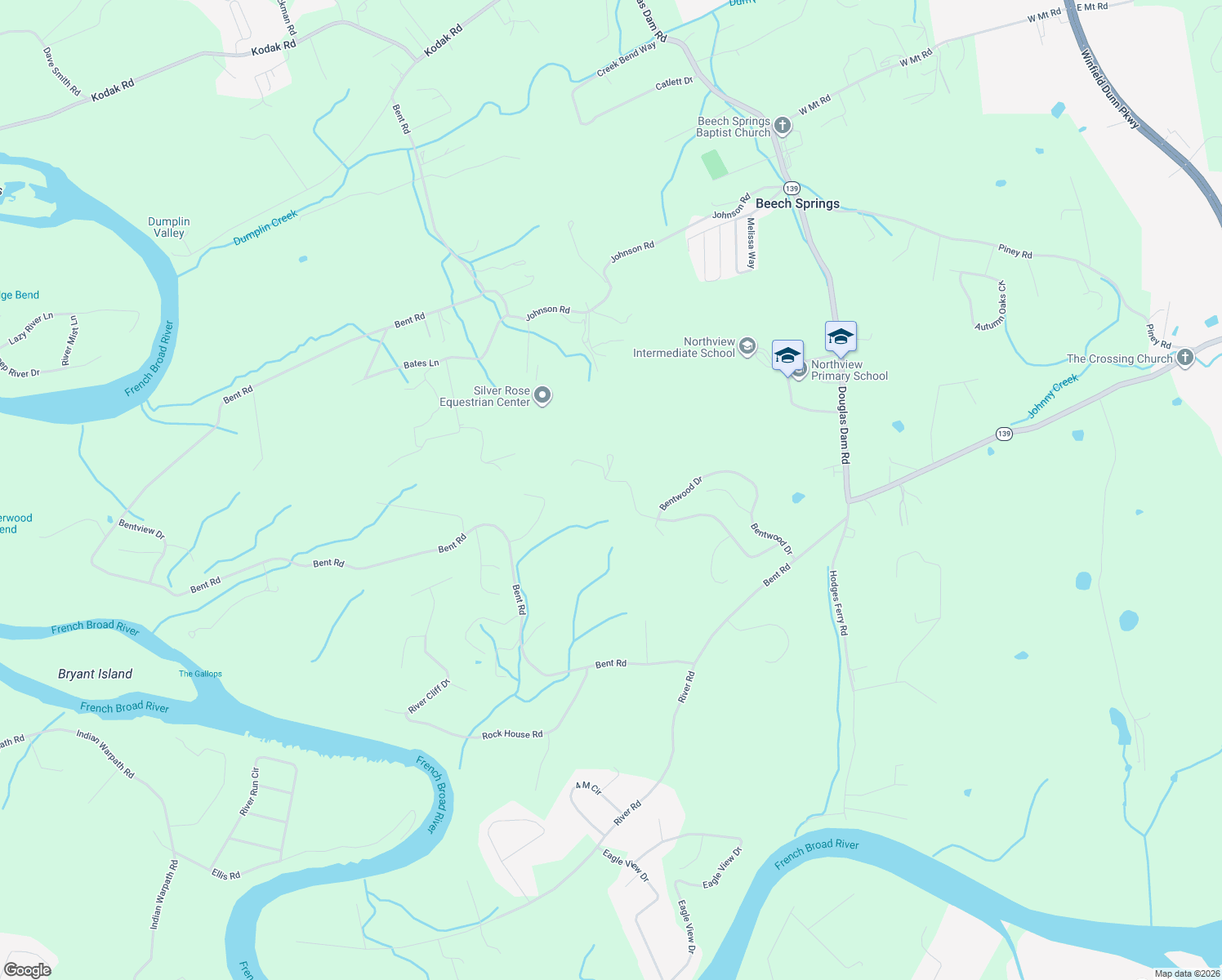 map of restaurants, bars, coffee shops, grocery stores, and more near 3215 Topside Drive in Kodak