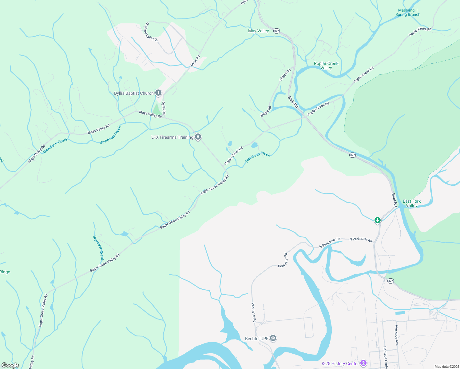 map of restaurants, bars, coffee shops, grocery stores, and more near 3824 Sugar Grove Valley Road in Harriman