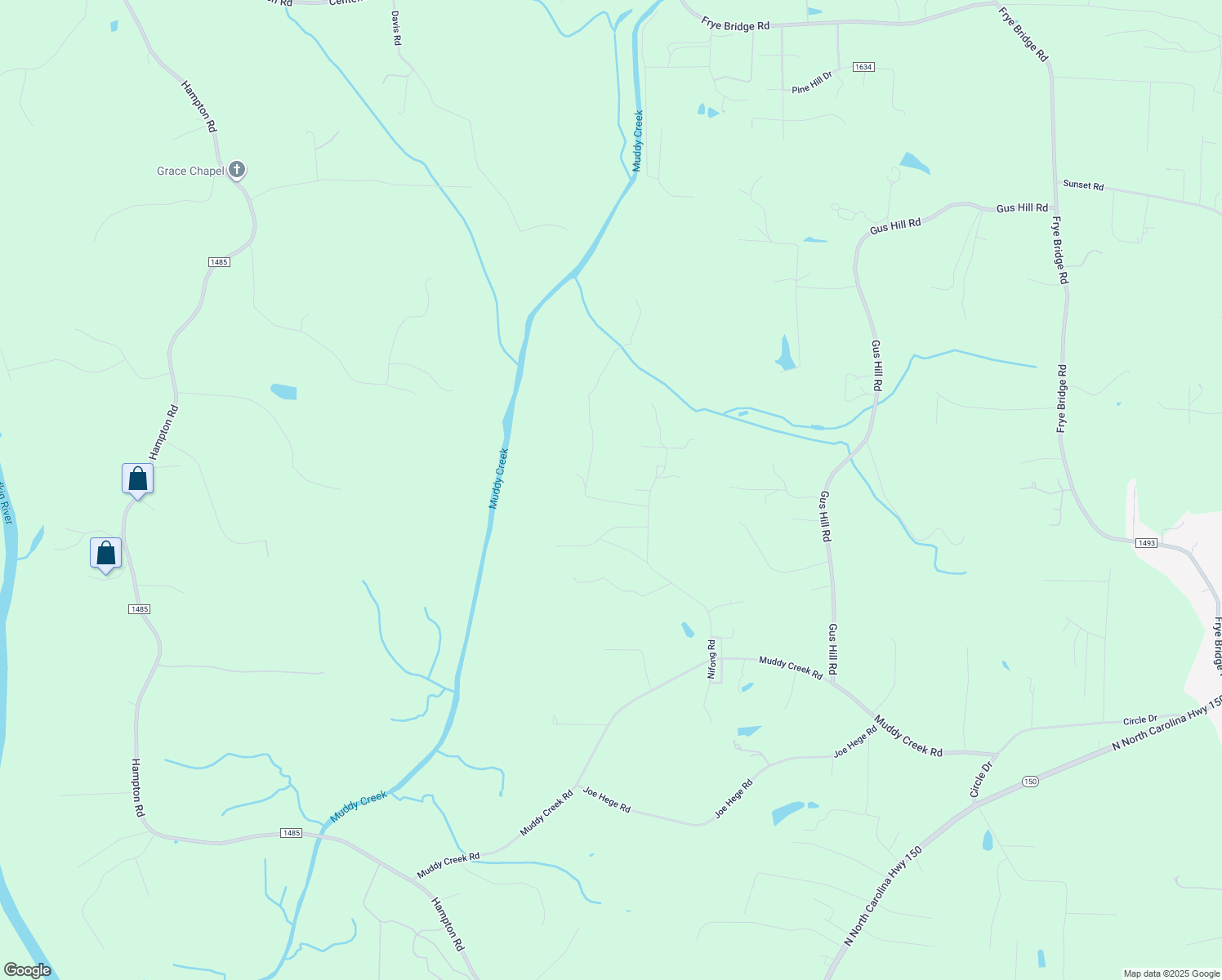 map of restaurants, bars, coffee shops, grocery stores, and more near 683 Nifong Road in Clemmons