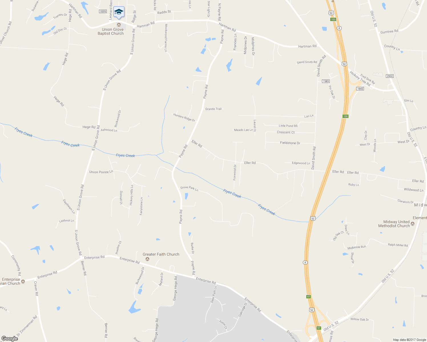 map of restaurants, bars, coffee shops, grocery stores, and more near 1901 Eller Road in Lexington