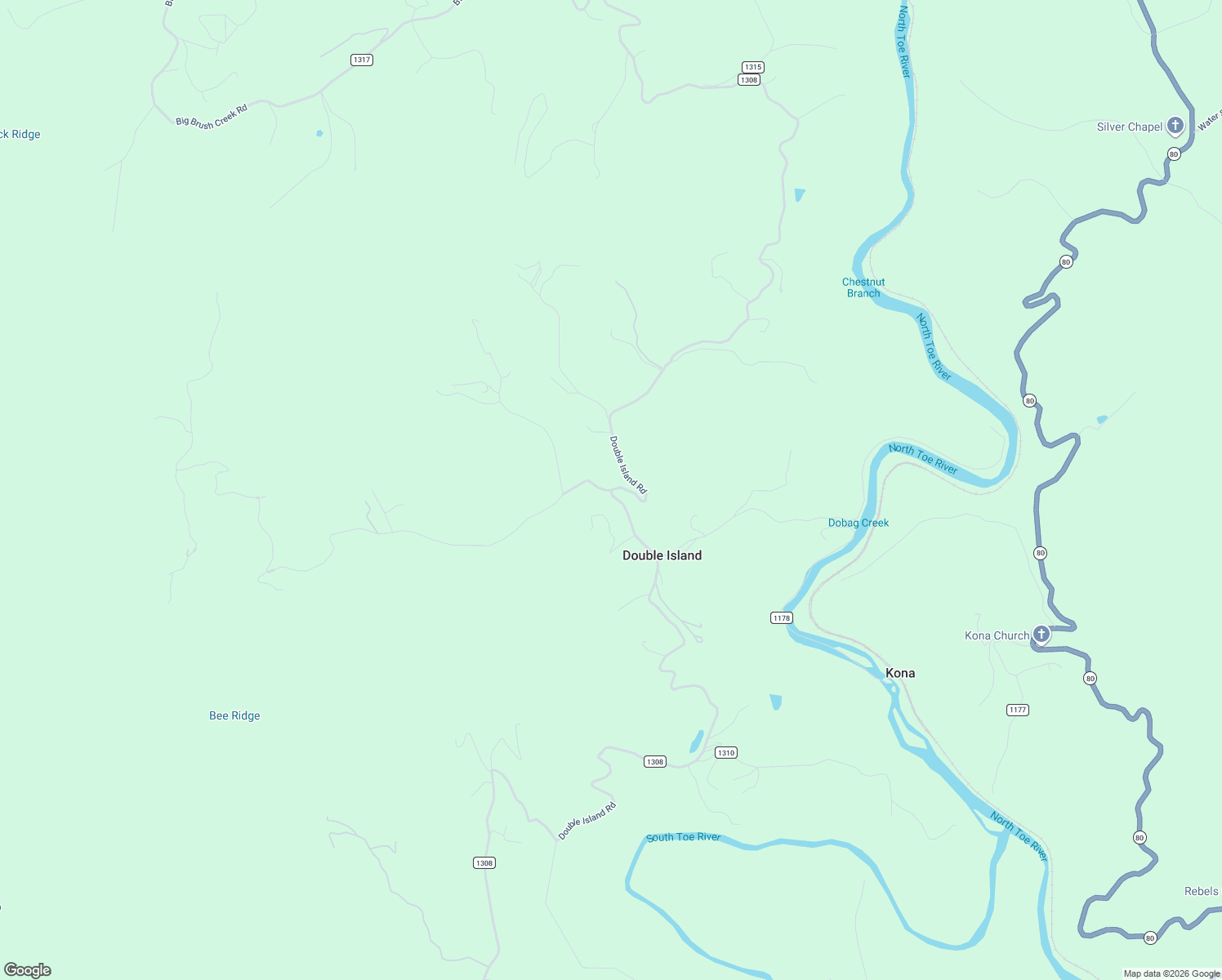 map of restaurants, bars, coffee shops, grocery stores, and more near Double Island Road in Burnsville