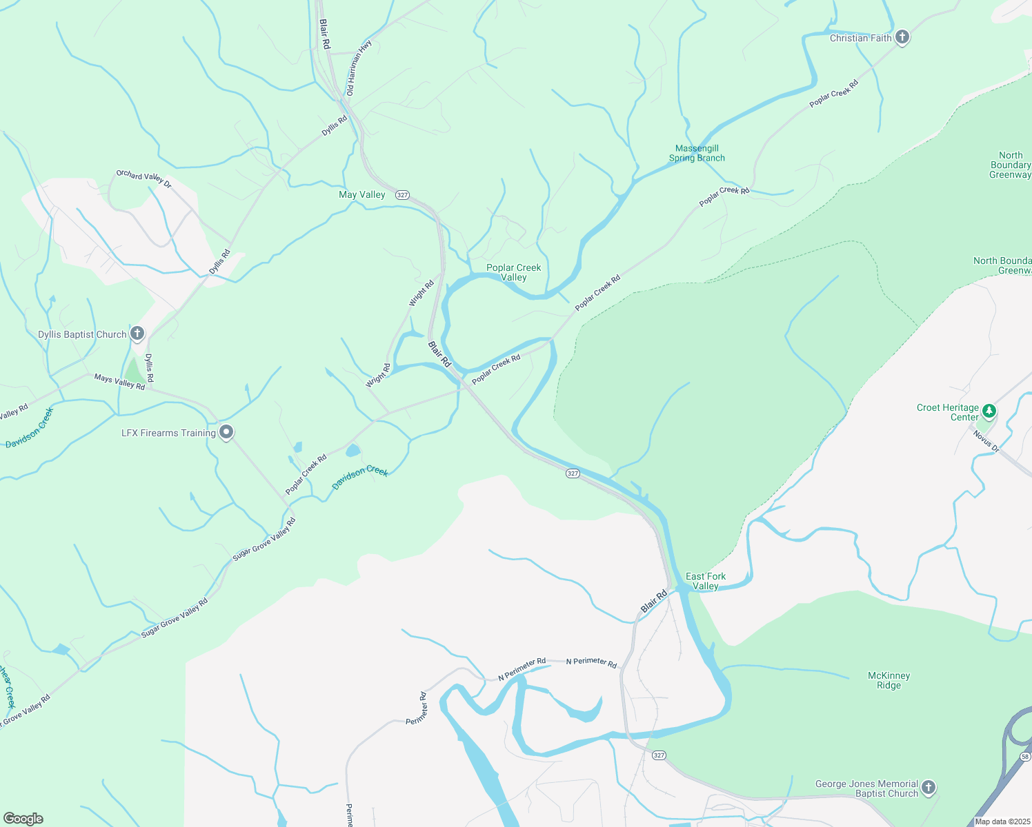 map of restaurants, bars, coffee shops, grocery stores, and more near 127 Pleasant View Drive in Oliver Springs