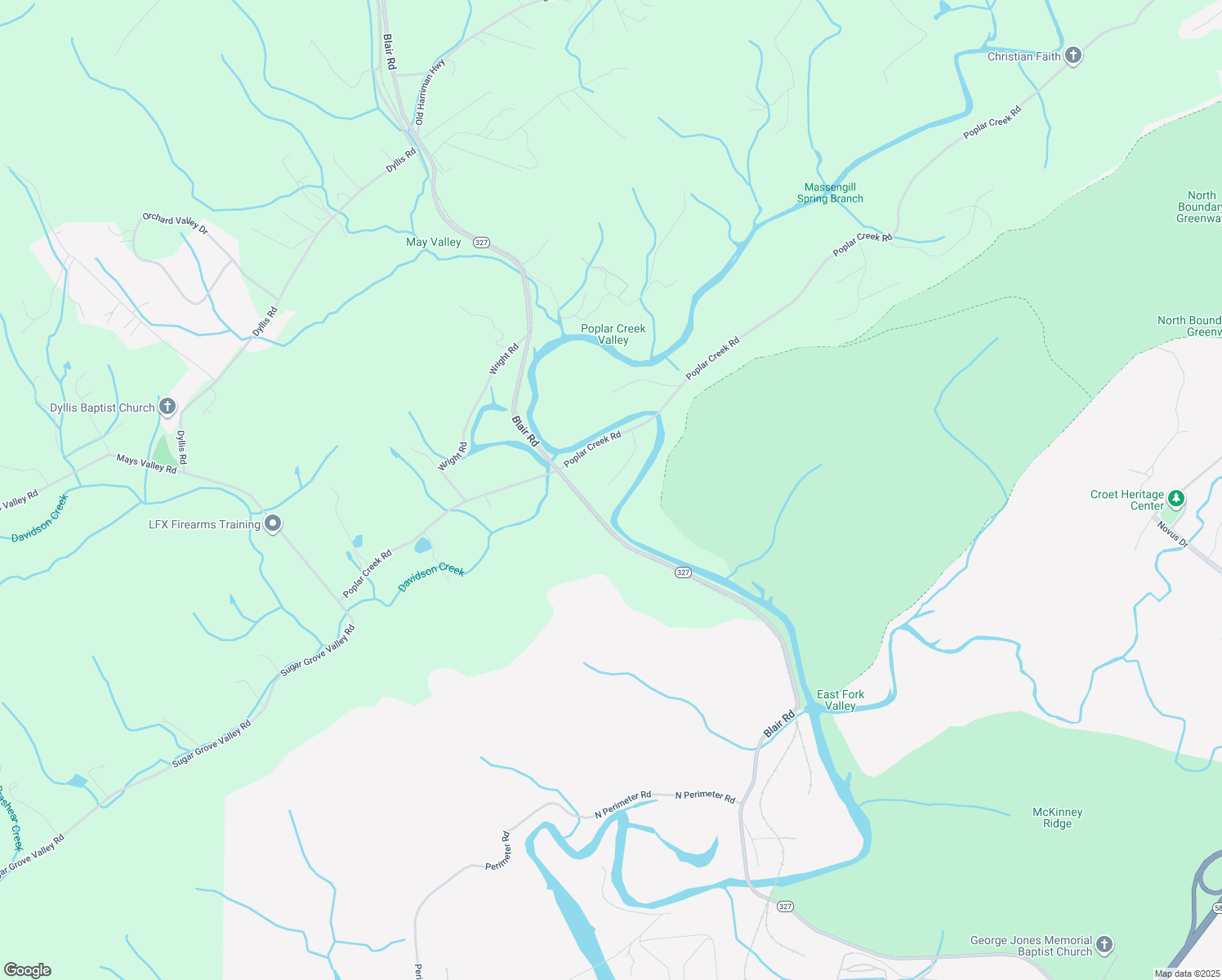 map of restaurants, bars, coffee shops, grocery stores, and more near 127 Pleasant View Drive in Oliver Springs
