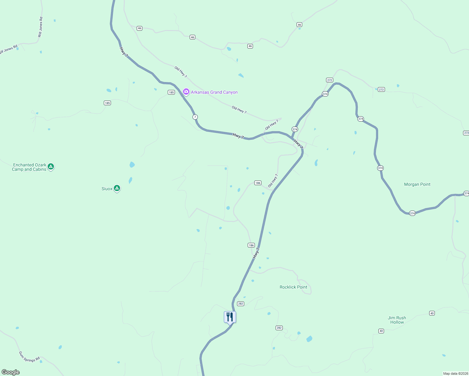 map of restaurants, bars, coffee shops, grocery stores, and more near 327 NC 8378 in Jasper