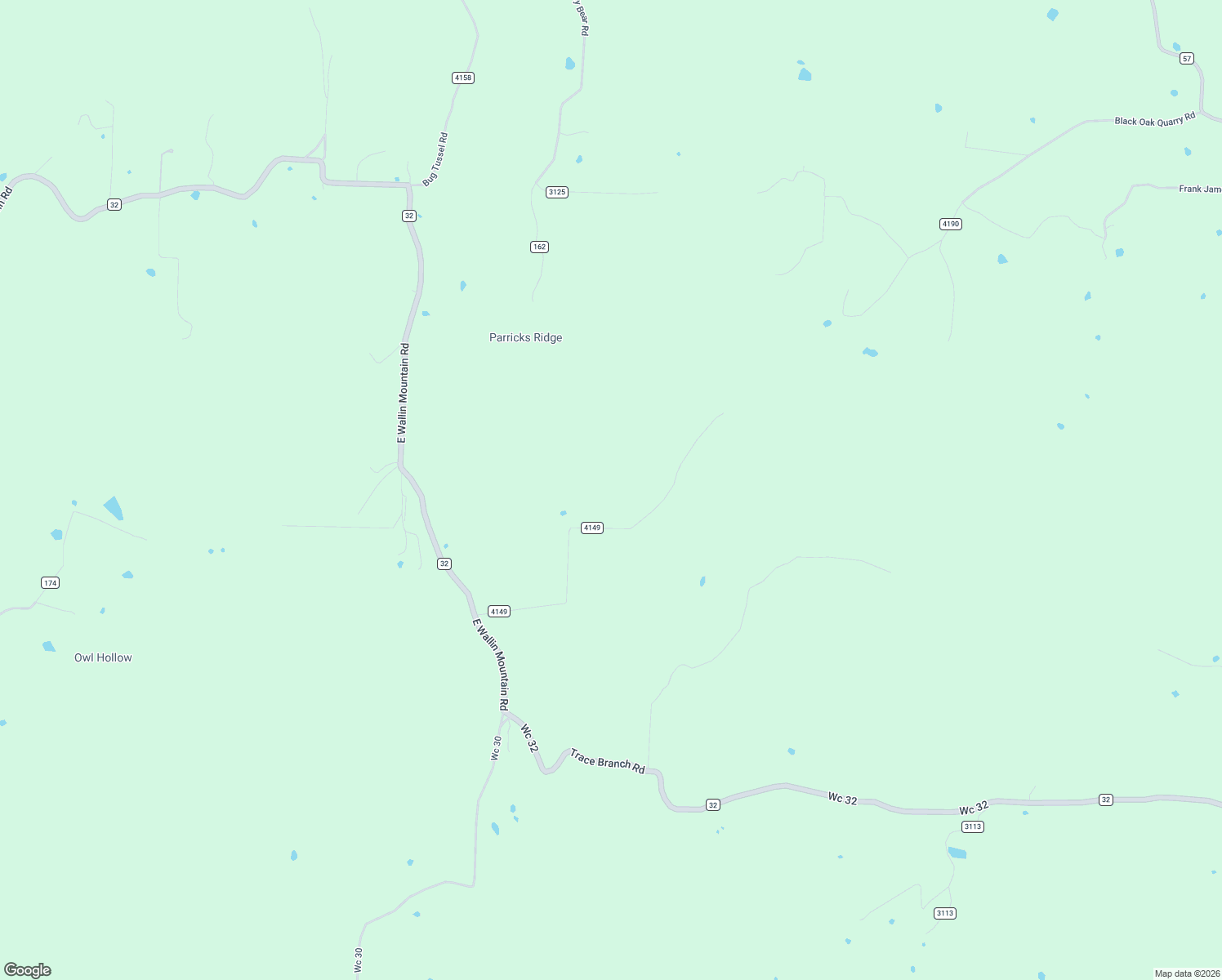 map of restaurants, bars, coffee shops, grocery stores, and more near 14794 Slaty Gap Road in West Fork