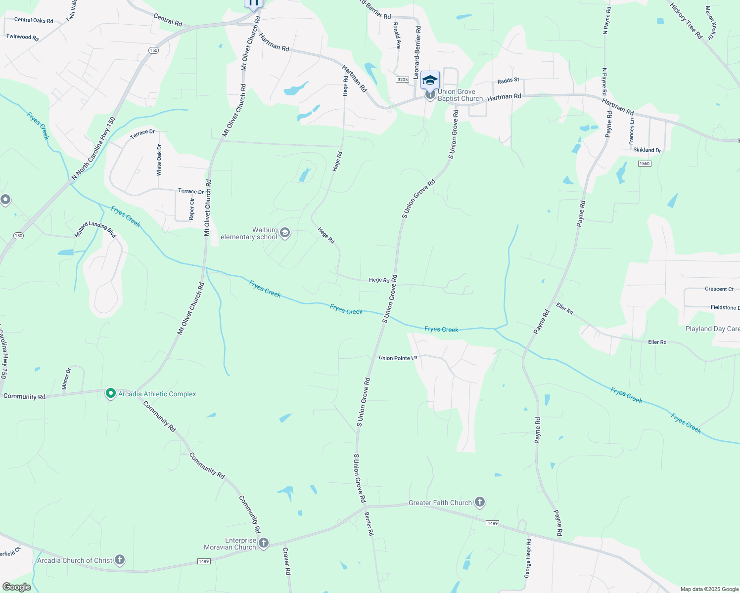 map of restaurants, bars, coffee shops, grocery stores, and more near 1307 South Union Grove Road in Lexington