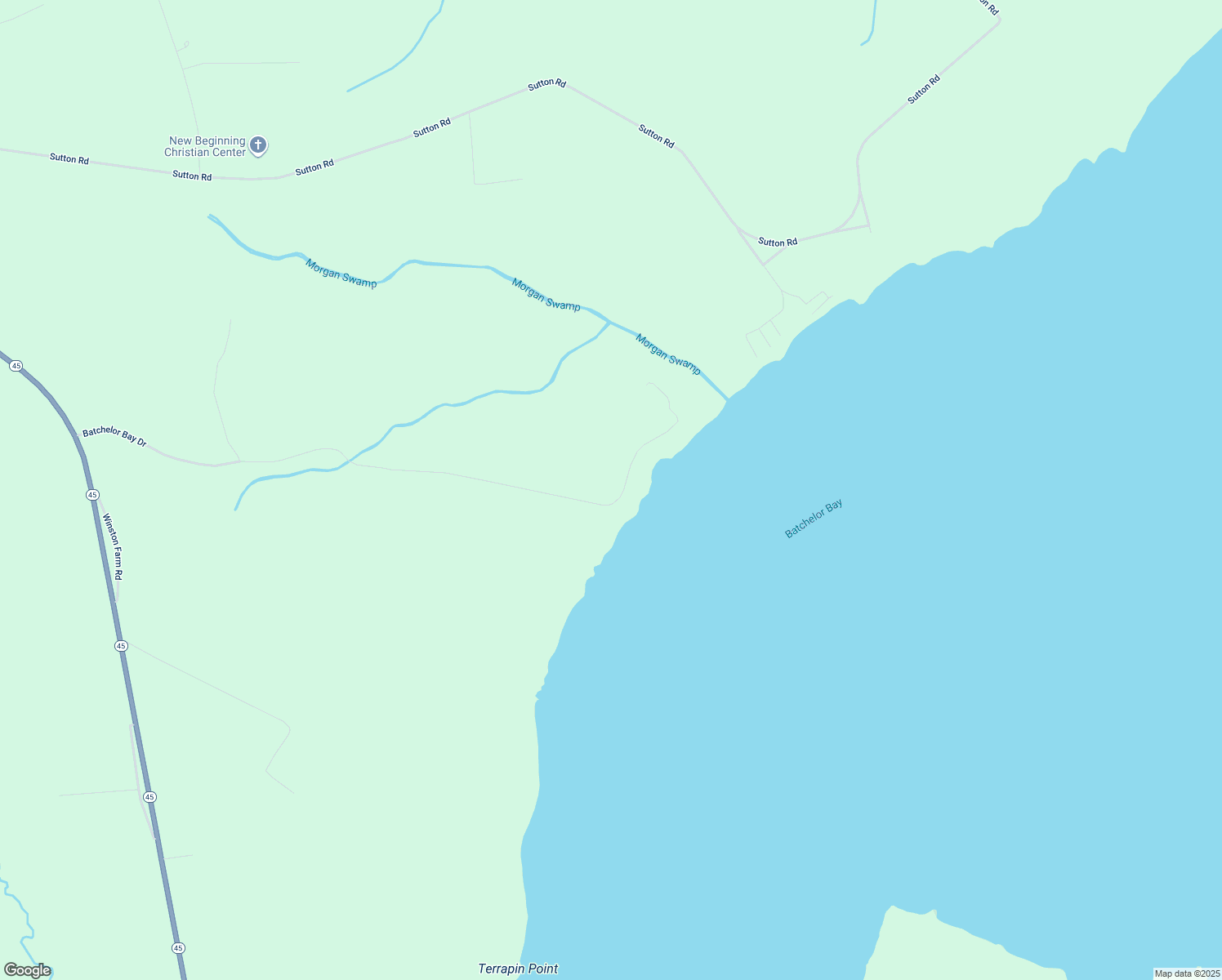 map of restaurants, bars, coffee shops, grocery stores, and more near 417 Batchelor Bay Drive in Windsor