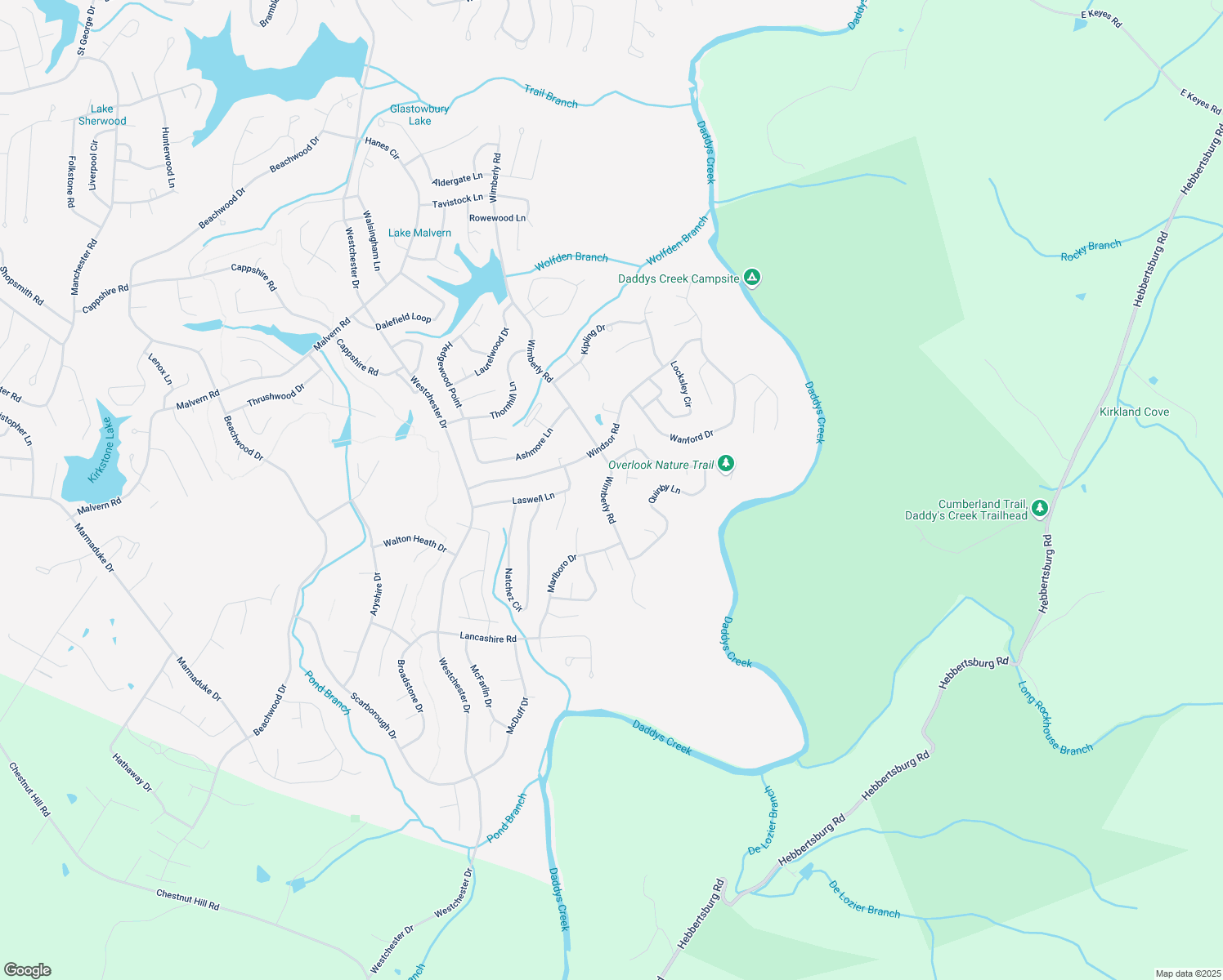 map of restaurants, bars, coffee shops, grocery stores, and more near 517 Wimberly Road in Crossville