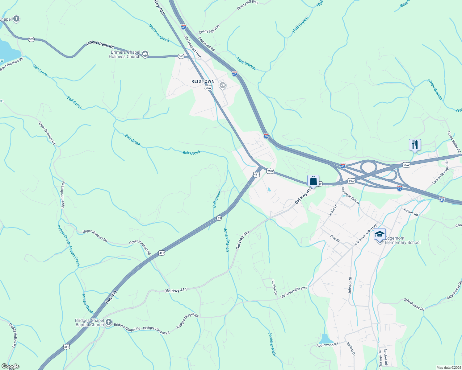 map of restaurants, bars, coffee shops, grocery stores, and more near 180 Alpha Road in Newport