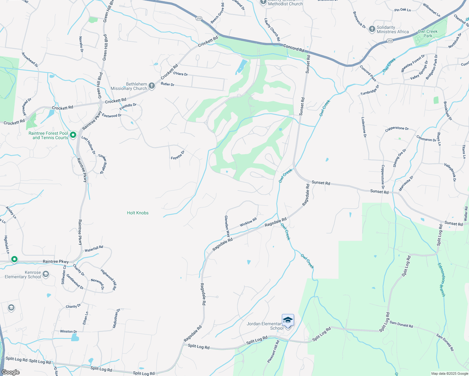 map of restaurants, bars, coffee shops, grocery stores, and more near 24 Ironwood Lane in Brentwood