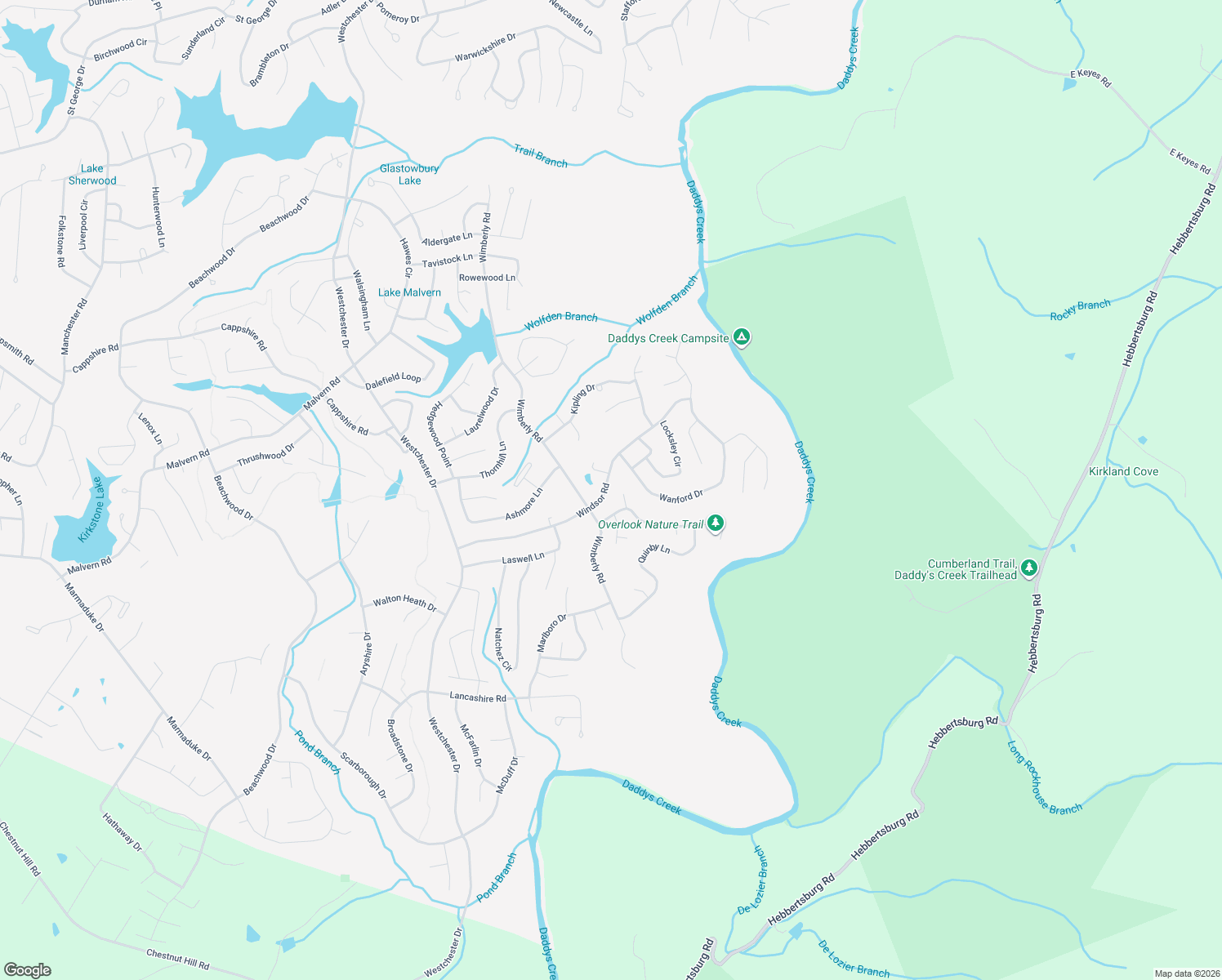 map of restaurants, bars, coffee shops, grocery stores, and more near 166 Windsor Road in Crossville