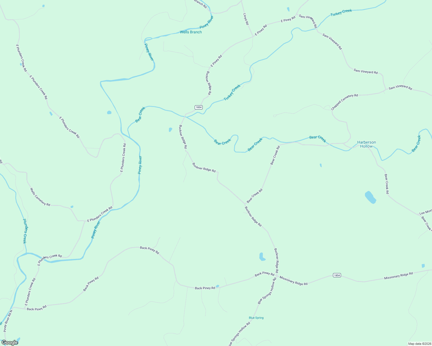 map of restaurants, bars, coffee shops, grocery stores, and more near 10137 Buckner Ridge Road in Bon Aqua