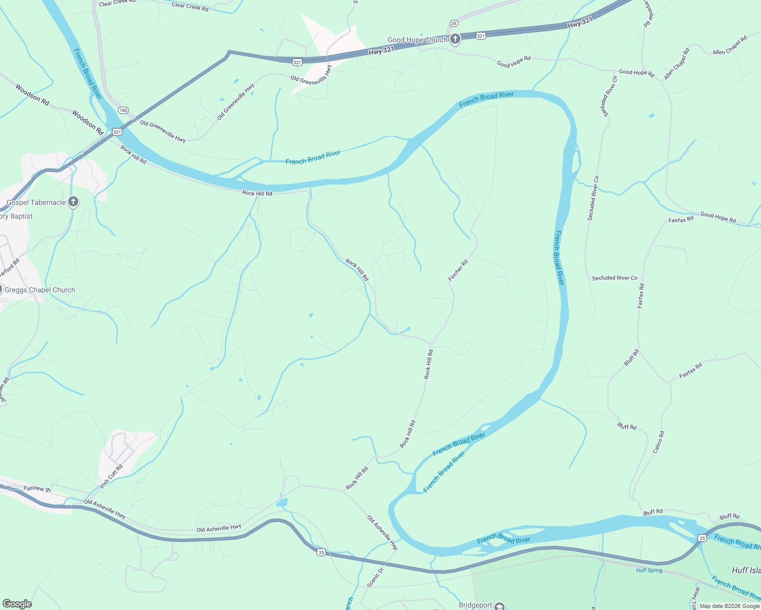 map of restaurants, bars, coffee shops, grocery stores, and more near 496 Rock Hill Road in Newport