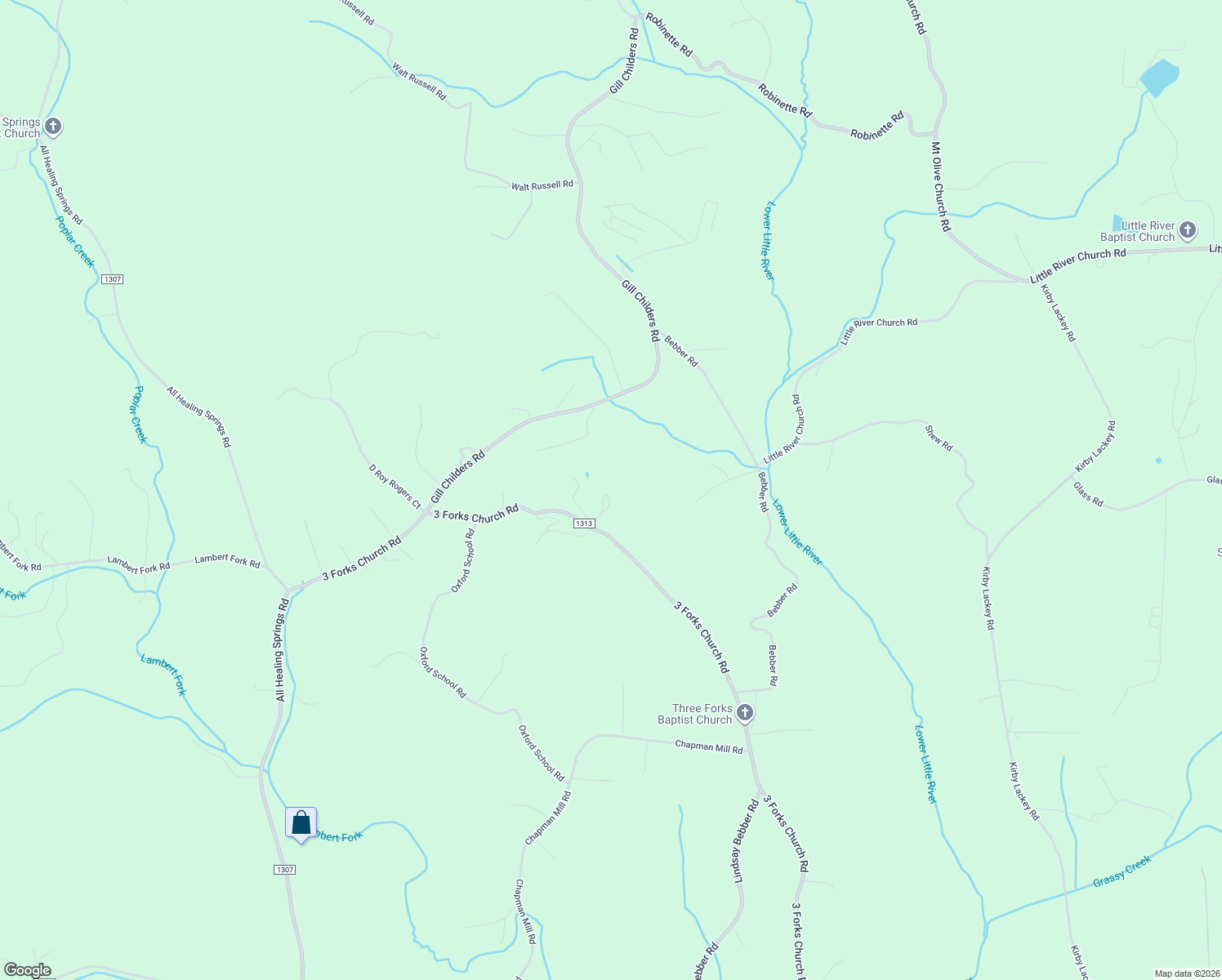 map of restaurants, bars, coffee shops, grocery stores, and more near 114 Scooter Lane in Township of Taylorsville