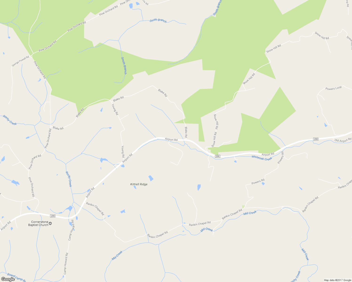 map of restaurants, bars, coffee shops, grocery stores, and more near 2225 Airport Road in Oakdale