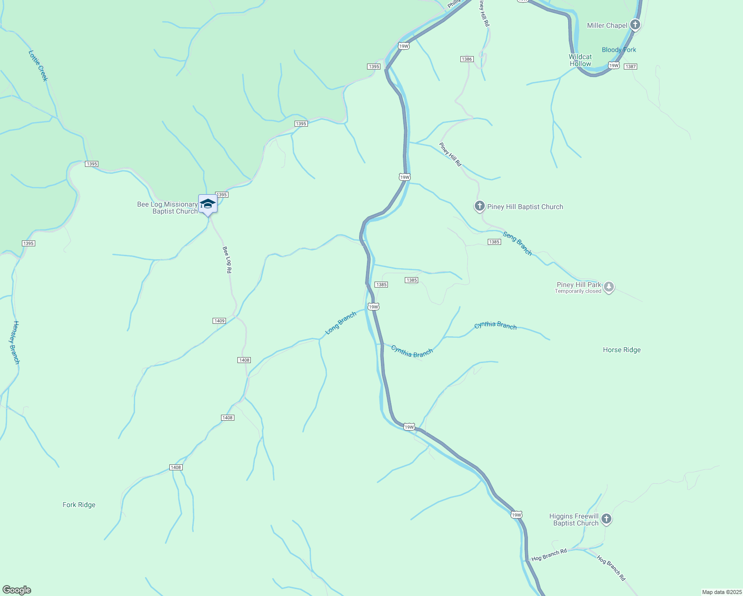 map of restaurants, bars, coffee shops, grocery stores, and more near 7545 U.S. 19W in Burnsville
