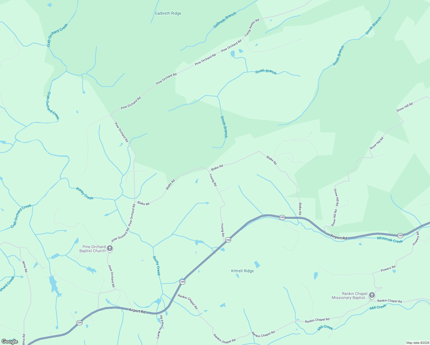 map of restaurants, bars, coffee shops, grocery stores, and more near 252 Young Road in Oakdale