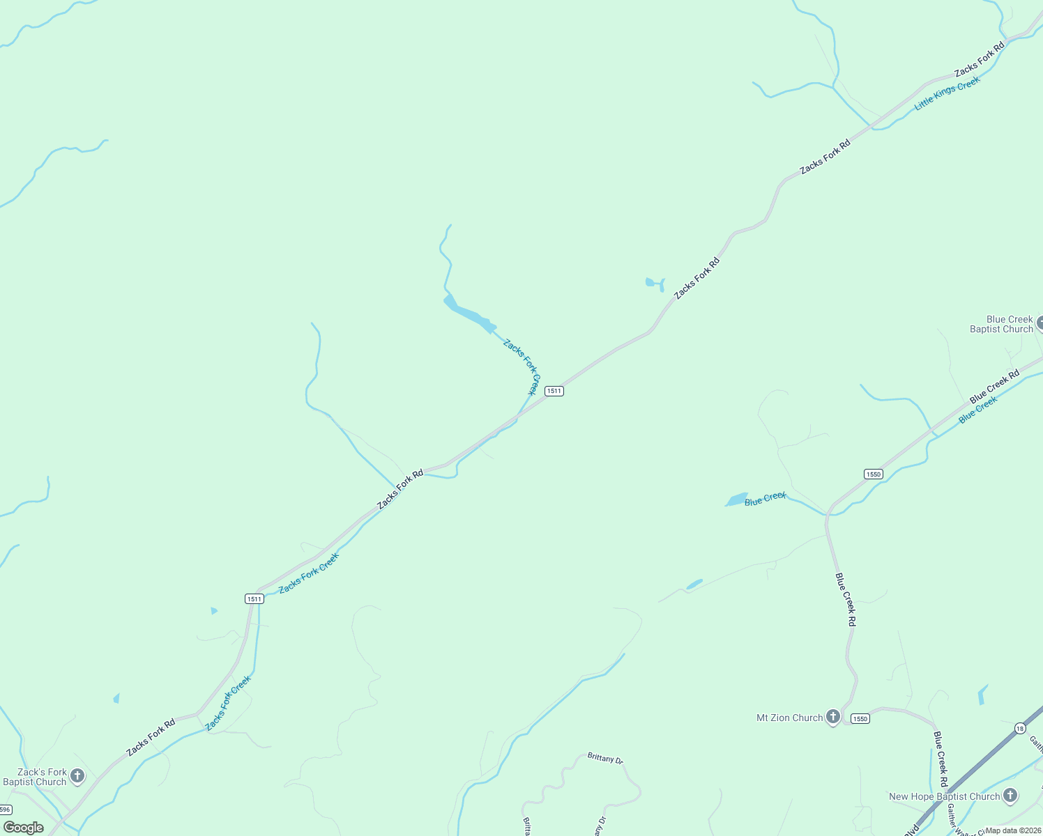 map of restaurants, bars, coffee shops, grocery stores, and more near 2018 Zacks Fork Road in Lenoir