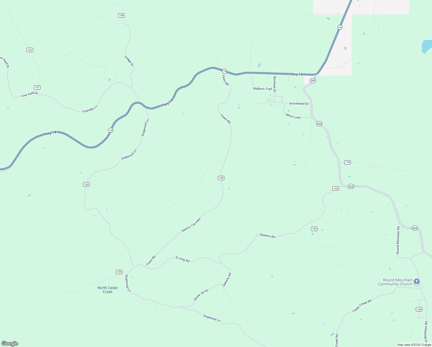 map of restaurants, bars, coffee shops, grocery stores, and more near in Big Flat