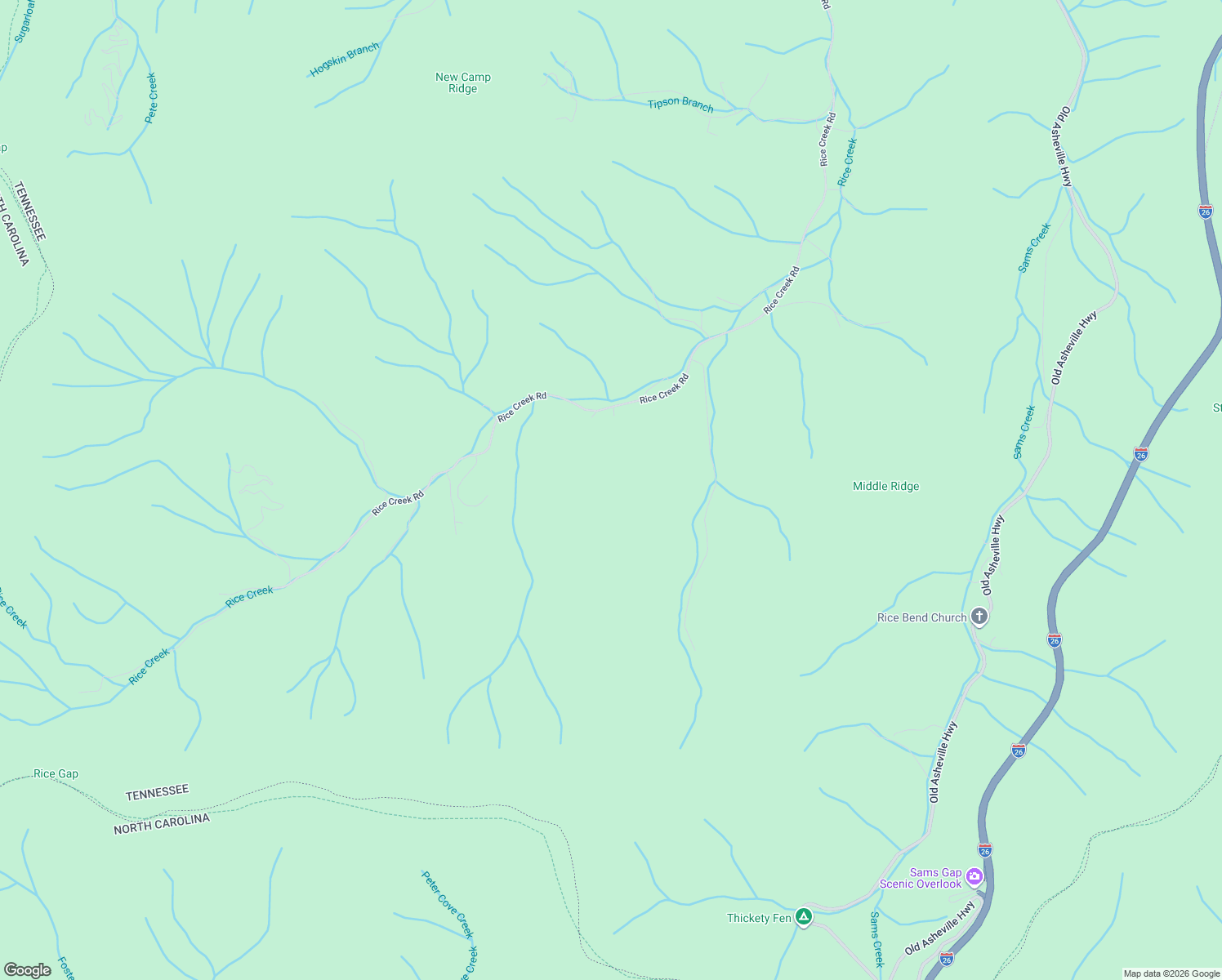 map of restaurants, bars, coffee shops, grocery stores, and more near 1851 Rice Creek Road in Flag Pond